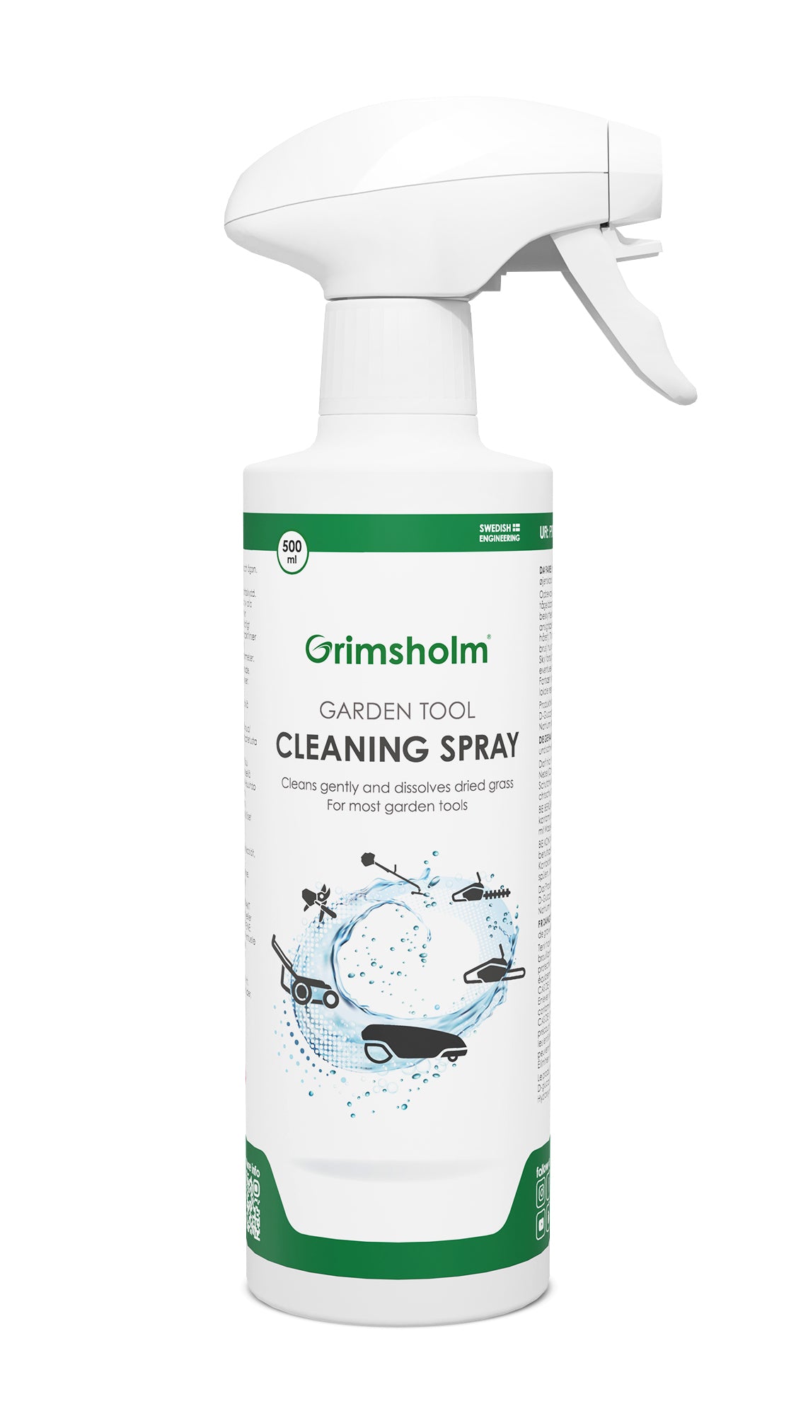 Rengøringsspray til robotplæneklipperen
