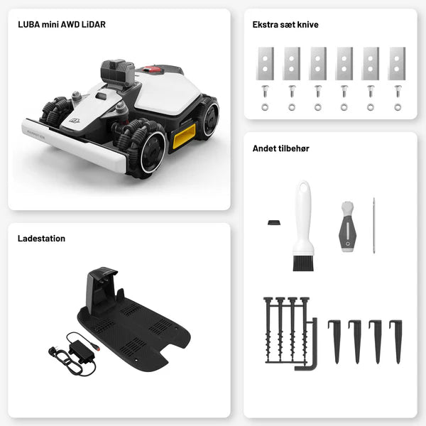 MAMMOTION LUBA mini 1500 AWD LiDAR (2025)